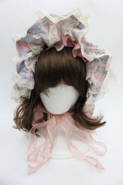 画像2: BABY,THE STARS SHINE BRIGHT / Marie Antoinette〜美しき王妃の華麗なる肖像〜ボンネット  サックス I-25-09-21-110-BA-AC-HD-ZI