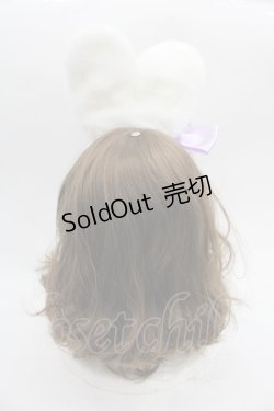 画像2: Angelic Pretty / Heartリリカルバニーカチューシャ  白ＸピンクＸラベンダー I-25-09-21-111-AP-AC-HD-ZI