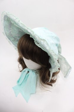 画像1: Angelic Pretty / バラのお嬢様ボンネット  ミント I-25-09-21-115-AP-AC-HD-ZI