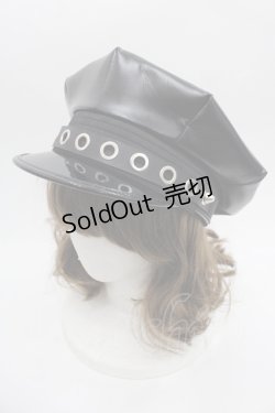 画像1: corgi-corgi / ポリスハット  黒 I-25-09-21-117-GO-AC-HD-ZI