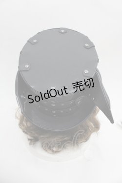 画像3: candynoir / ウサミミ・ダブルベルト・コルセットハット  黒 I-25-09-21-119-EL-AC-HD-ZI