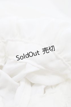 画像5: KETTY / フリルピンタックブラウス  白 I-25-09-21-008-EL-BL-HD-ZI