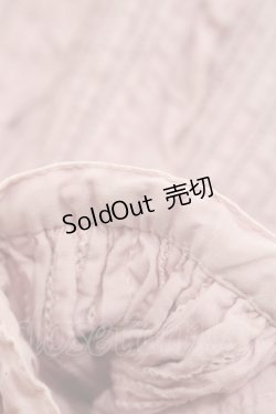 画像4: PINK HOUSE / 総ピンタック&フリルブラウス  ピンク I-25-09-21-020-LO-BL-HD-ZI