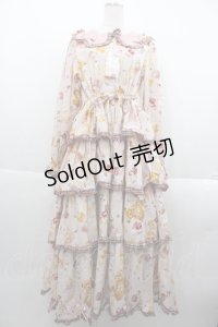 PINK HOUSE / Animal Happy Jamプリントワンピース  ピンク I-25-09-24-041-LO-OP-SA-ZI