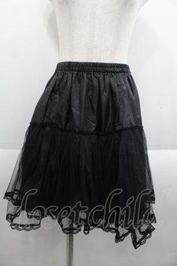 画像1: LOLITAその他(お買取対象外) / チュールパニエ  黒 I-25-09-24-045-LO-SK-SA-ZI