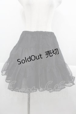 画像1: BABY,THE STARS SHINE BRIGHT / ふわふわパニエ  黒 I-25-09-24-046-BA-SK-SA-ZI