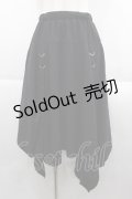 Coquette / 変形スカート  黒 I-25-09-24-050-PU-SK-SA-ZI