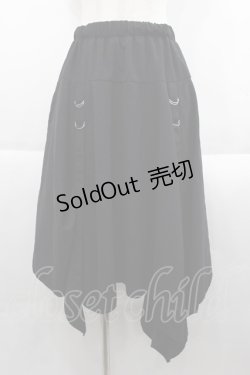 画像1: Coquette / 変形スカート  黒 I-25-09-24-050-PU-SK-SA-ZI