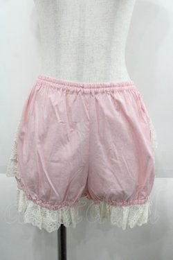 画像1: BABY,THE STARS SHINE BRIGHT / 段レースドロワーズ  ピンクＸ白 I-25-09-24-054-BA-PA-SA-ZI
