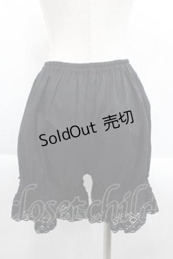 画像2: BABY,THE STARS SHINE BRIGHT / トーションレースドロワーズ  黒 I-25-09-24-055-BA-PA-SA-ZI