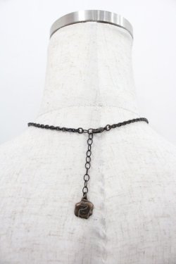 画像4: Q-pot. / Carre de Chocolat Necklace  黒Ｘ赤 I-25-09-24-060-QP-AC-SA-ZI