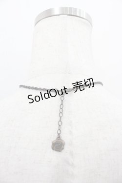 画像4: Q-pot. / Carre de Chocolat Necklace  黒Ｘ赤 I-25-09-24-060-QP-AC-SA-ZI