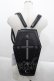 画像1: axes femme / コフィン型3wayバッグ  ブラック I-25-09-24-073-AX-BG-SA-ZI (1)