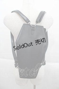 画像2: axes femme / コフィン型3wayバッグ  ブラック I-25-09-24-073-AX-BG-SA-ZI