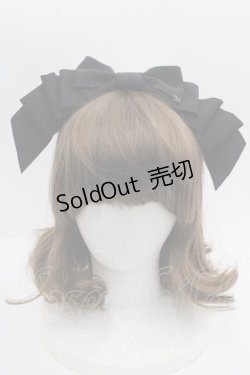 画像1: Innocent World / 大人になったアリスカチューシャ  黒 I-25-09-24-075-IW-AC-SA-ZI