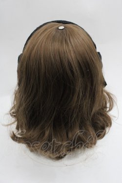 画像3: m petit by misako / レースリボンカチューシャ  黒 I-25-09-24-076-LO-AC-SA-ZI
