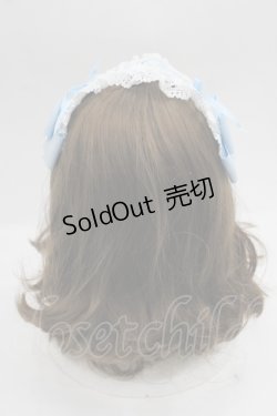 画像3: BABY,THE STARS SHINE BRIGHT / はしごレースのスピンドールヘッドドレス  サックス I-25-09-24-082-BA-AC-SA-ZI