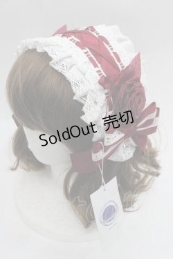 画像1: Hoshibako Works / ローズ・レディヘッドドレス  ワイン I-25-09-24-084-LO-AC-SA-ZI