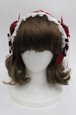 画像2: Hoshibako Works / ローズ・レディヘッドドレス  ワイン I-25-09-24-084-LO-AC-SA-ZI