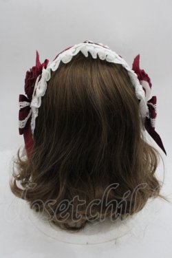 画像3: Hoshibako Works / ローズ・レディヘッドドレス  ワイン I-25-09-24-084-LO-AC-SA-ZI