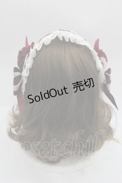 画像3: Hoshibako Works / ローズ・レディヘッドドレス  ワイン I-25-09-24-084-LO-AC-SA-ZI