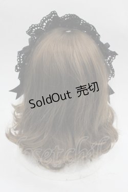 画像3: BABY,THE STARS SHINE BRIGHT / Fallin' Ribbonヘッドドレス  黒 I-25-09-24-085-BA-AC-SA-ZI