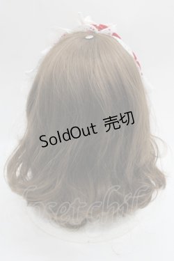 画像3: MARBLE / 薔薇リボンヘッドドレス  赤Ｘ白 I-25-09-24-088-GO-AC-SA-ZI