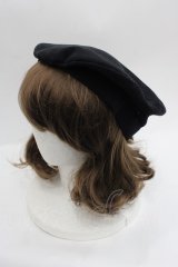 NO.S PROJECT / ベレー  黒 I-25-09-24-091-LO-AC-SA-ZI