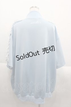 画像2: ACDC RAG / 魔法ジャージジャケット半袖ver  サックス I-25-09-24-008-PU-TO-SA-ZI