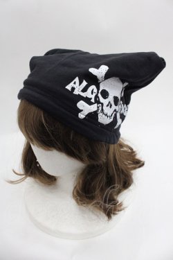 画像1: GOTHPUNKその他(買取対象外) / リバーシブルハット  黒Ｘ白 I-25-09-24-093-PU-AC-SA-ZI