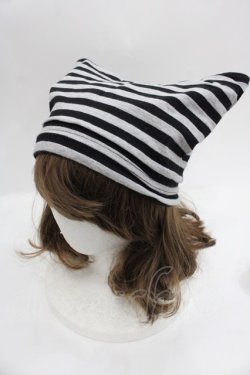 画像4: GOTHPUNKその他(買取対象外) / リバーシブルハット  黒Ｘ白 I-25-09-24-093-PU-AC-SA-ZI
