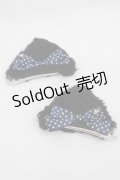 BABY,THE STARS SHINE BRIGHT / ねこみみクリップ  黒Ｘ青 I-25-09-24-096-BA-AC-SA-ZI
