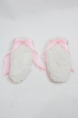 画像1: LOLITAその他(お買取対象外) / ボアミミヘアピンセット  白Ｘピンク I-25-09-24-097-LO-AC-SA-ZI