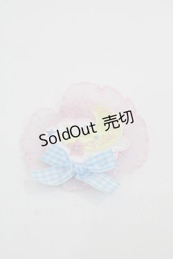 画像1: Nile Perch / ワッペンバレッタ＆ブローチ＜マジカル＞  月星 I-25-09-24-100-LO-AC-SA-ZI