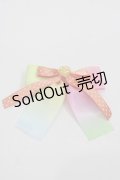Nile Perch / レインボーリボンバレッタ  レインボーＸオレンジ I-25-09-24-102-LO-AC-SA-ZI