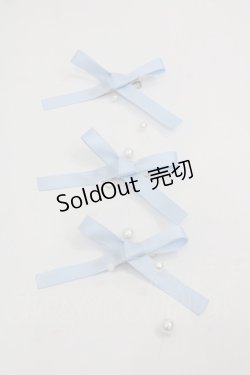 画像1: Ank Rouge / リボンガーランドピン  サックス I-25-09-24-104-CA-AC-SA-ZI