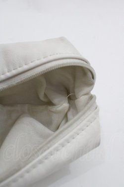 画像3: NieR Clothing / ミニポーチ  ホワイト I-25-09-24-116-PU-ZA-SA-ZI