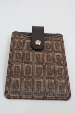 画像1: Q-pot. / Bitter Chocolate Q-pot.Phone Case  ブラウン I-25-09-24-117-QP-ZA-SA-ZI