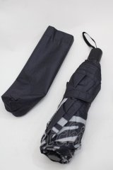 NieR Clothing / 折り畳み傘  ブラック I-25-09-24-120-PU-ZA-SA-ZI