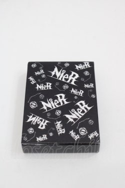 画像1: NieR Clothing / トランプ  ブラック I-25-09-24-121-PU-ZA-SA-ZI
