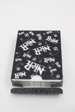 画像2: NieR Clothing / トランプ  ブラック I-25-09-24-121-PU-ZA-SA-ZI