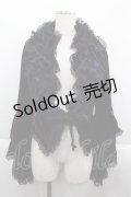 MARBLE / ベルベットレースジャケット  ボルドーＸ黒 I-25-09-24-015-GO-JA-SA-ZI