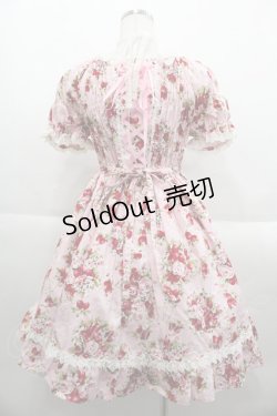 画像2: BABY,THE STARS SHINE BRIGHT / シュガーブーケワンピース  ピンク I-25-09-24-029-BA-OP-SA-ZI