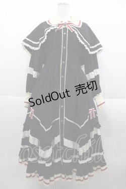 画像1: Hoshibako Works / カードキャプターさくら × HoshibakoWorks コットンケープワンピース  黒 I-25-09-24-032-LO-OP-SA-ZI