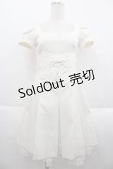 JESUS DIAMANTE / 小悪魔ワンピース 38 白 I-25-09-24-034-JE-OP-SA-ZI