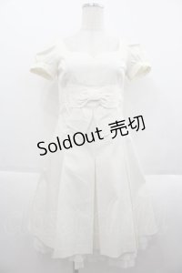 JESUS DIAMANTE / 小悪魔ワンピース 38 白 I-25-09-24-034-JE-OP-SA-ZI