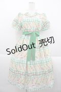 Emily Temple cute / Fruit Sandwichワンピース  グリーン I-25-09-24-037-ET-OP-SA-ZI