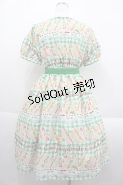 画像2: Emily Temple cute / Fruit Sandwichワンピース  グリーン I-25-09-24-037-ET-OP-SA-ZI