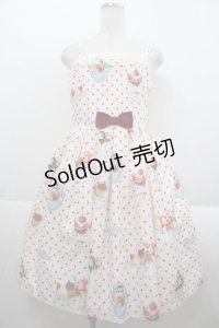 Emily Temple cute / ア・ラ・モードキャミワンピース  アイボリー I-25-09-24-038-ET-OP-SA-ZI