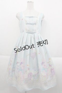 画像1: Emily Temple cute / Fancy KIDSノースリーブワンピース  サックス I-25-09-24-039-ET-OP-SA-ZI